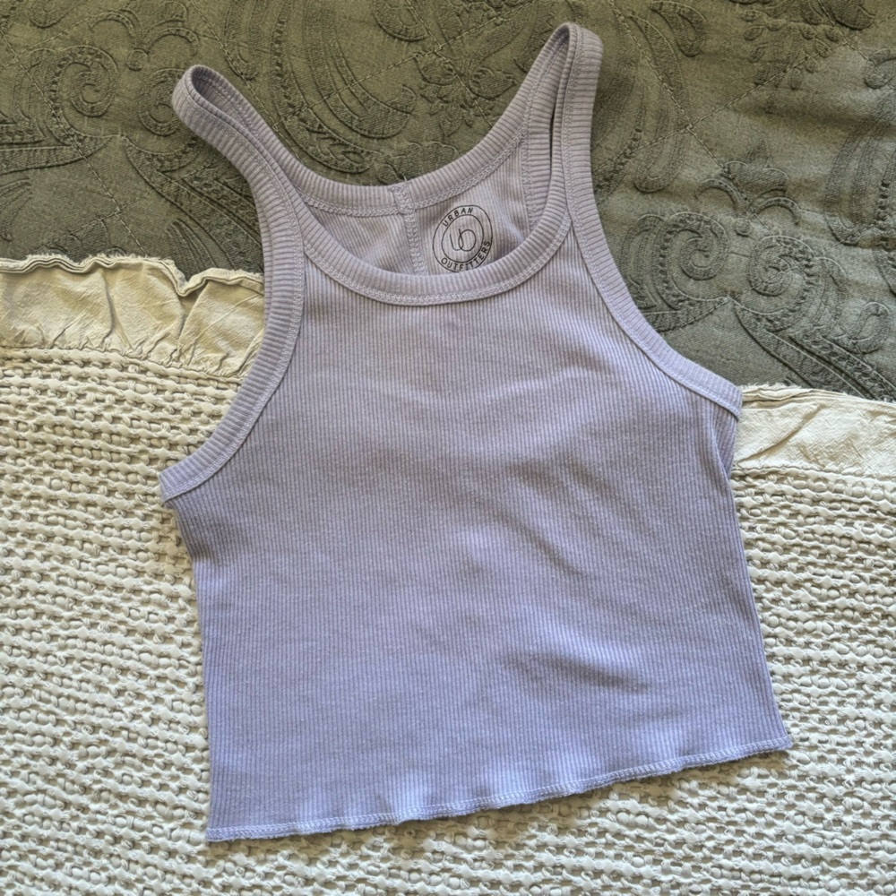 Cropped Urban Ribbed Tank Top
